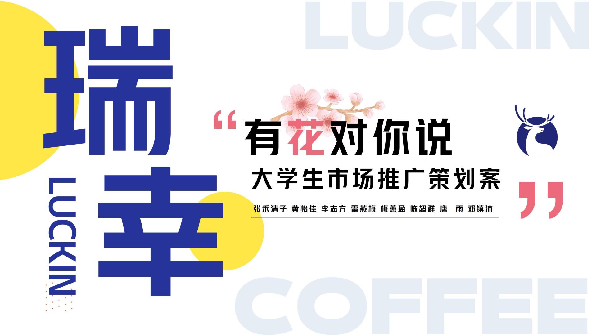 2023届广告学专业毕设作品：“有花对你说 瑞幸吃瓜网生市场推广策划案”